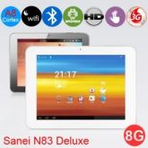 Sanei N83 8GB Deluxe Version Allwinner A10 1GB DDR3 Branco