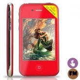 i5 Dual Sim Dual Standby 3,2 "Touch Screen Dual Camera Resis