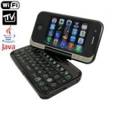 T3000 rotativa TV Telefone WIFI Flip com Java Preto